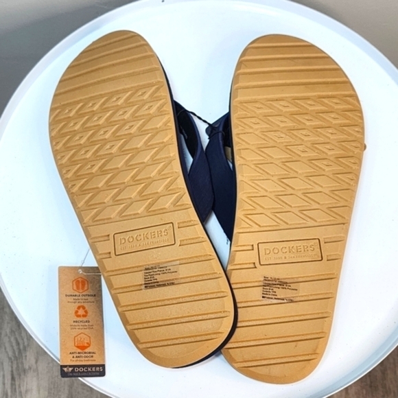 DOCKERS Men's Premium Flip Flop Sandals Size XL 12-13 - Picture 7 of 9